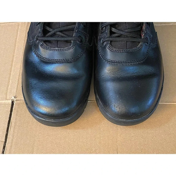 Response Gear Tactical Footwear Black Lace-up Work Field US 9 Mens Work Boots - Picture 8 of 12